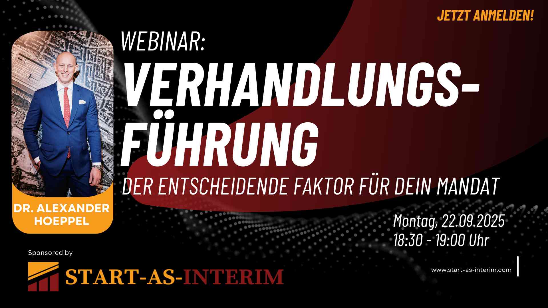 Kostenfreies Webinar: „Verhandlungsführung“ mit Dr. Alexander Hoeppel (nachnordosten GmbH)